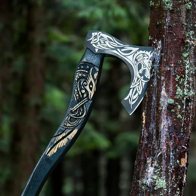 One-sided edge Carving Axe