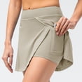 thumbnail image 1 of Falda deportiva de primavera y verano, falda falsa de dos piezas anti-running, falda suelta informal para yoga y running, 1 of 5