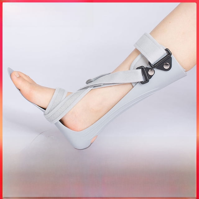 Manufacturer Direct Right Foot Ankle Orthosis - Comfortable Foot Drop Corrector for Inversion/Eversion Prevention, Shoe-Friendly Design, Durable Arch Support for Daily Use, Sports & Rehabilitation,