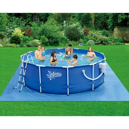 pool frame summer metal escapes swimming walmart