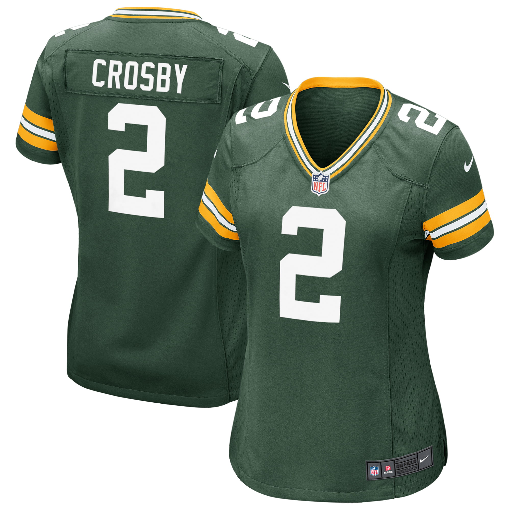 Mason Crosby Green Bay Packers Nike Women's Game Jersey - Green - Walmart.com