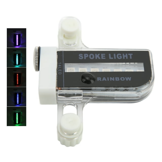 Accesorios para bicicletas, luz LED para rueda de bicicleta, marco de bicicleta, luz LED, lámpara para rueda de bicicleta, funcionalidad inteligente