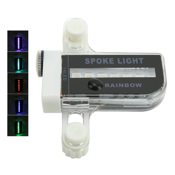 Accesorios para bicicletas, luz LED para rueda de bicicleta, marco de bicicleta, luz LED, lámpara para rueda de bicicleta, funcionalidad inteligente