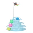 thumbnail image 4 of Cat Tower Toy, Tear Resistant Easy To Clean Detachable Cat Tracks  For Cats Blue, 4 of 8
