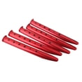 thumbnail image 4 of DYNWAVECA 5 X Piquets de Tente de Camping en Alliage d'Aluminium Rouge 31cm, 4 of 10