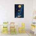 thumbnail image 3 of Stupell Industries Contemporary Planets Aligned in Celestial Orbit Canvas Art, 20 x 30, by Creative Studio, 3 of 8