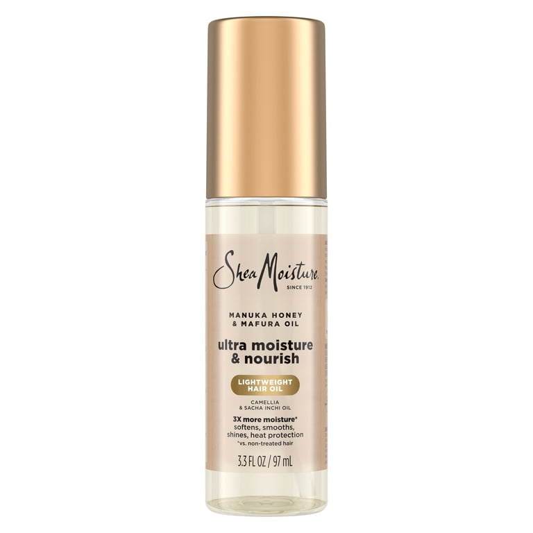 SheaMoisture Manuka Honey & Mafura Oil Hair Oil, 3.3 oz photo 1