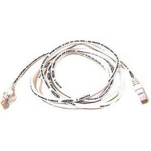 4FT CAT6 WHITE SNAGLESS PATCH CABLE RJ45 M/M MOQ-20