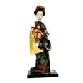 thumbnail image 5 of deevoka Japanese Geisha Kimono Doll 25cm Asian Statue for Cabinet Living Room Office E, 5 of 9