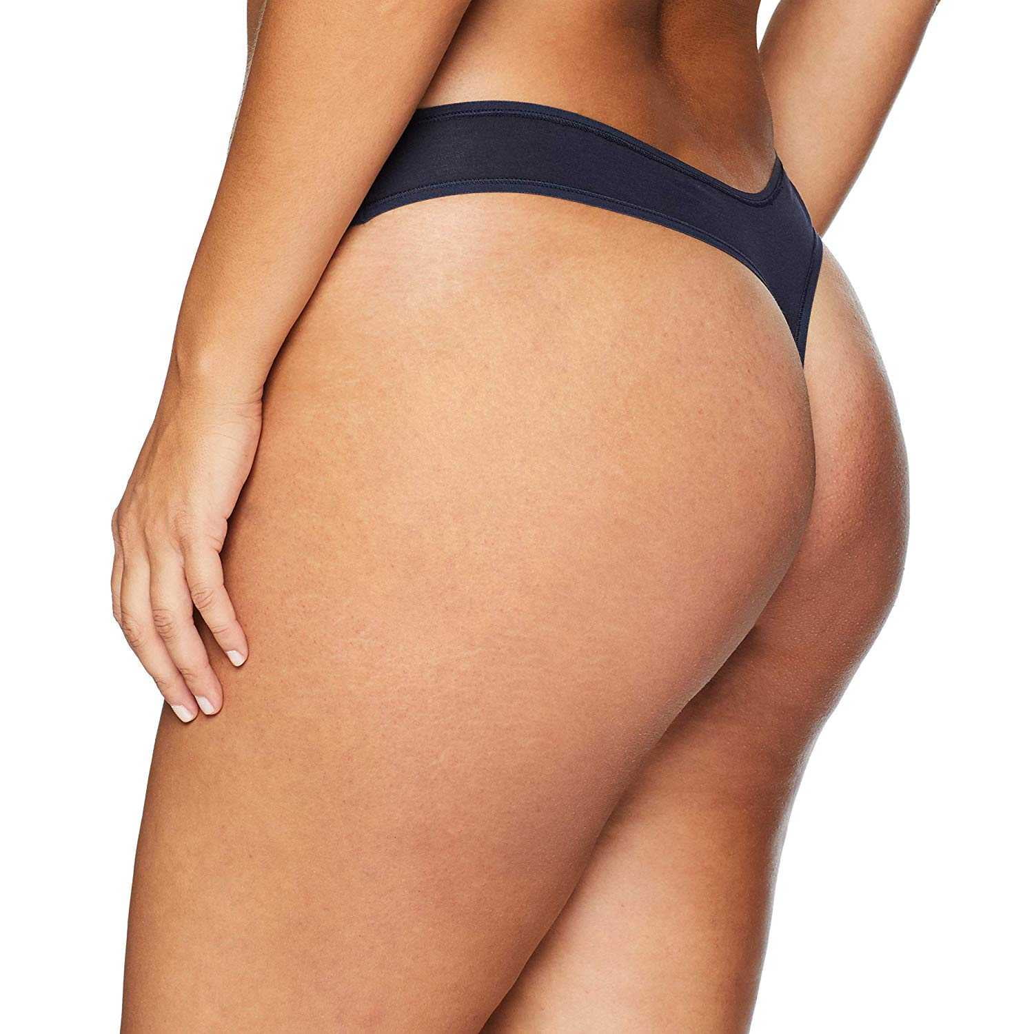 Calvin Klein Women's Form Plus Size Thong 3X/Connected 