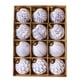 thumbnail image 2 of mfyjkho Juego De 12 Bolas Navideñas Vintage Pintadas A Mano: Adornos De Plástico De 8 Cm Para Árbol De Navidad, Ideal Para Fiestas Y Decoración Del Hogar., 2 of 7
