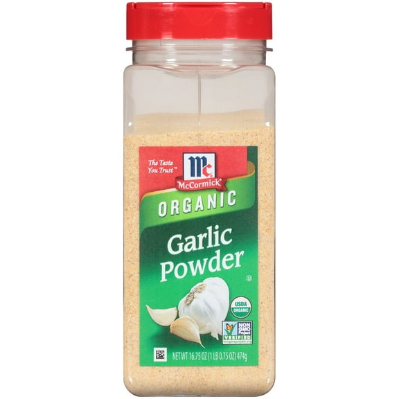 McCormick Organic Garlic Powder, 16.75 oz Bottle