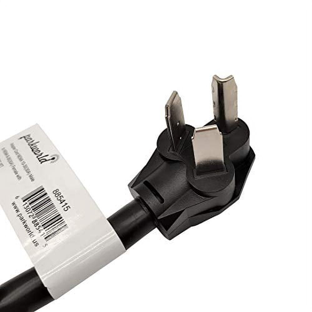 Parkworld 885415 NEMA Dryer 10-30P 30A to Welder 6-30R 30A Welding Adapter Cord 250V, 1 Feet