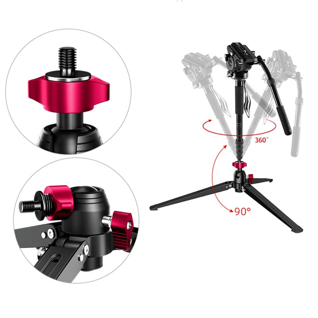 Solid Aluminum Alloy Table Tripod Base Table Top Tripod For Cameras Stability