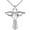 E, variant on BKBP Fashionable Collarbone Chain Guardian Angel Gemstone Necklace Clavicle Plated Angelss Fashion Pendant Guardians Simple Necklaces & Pendants