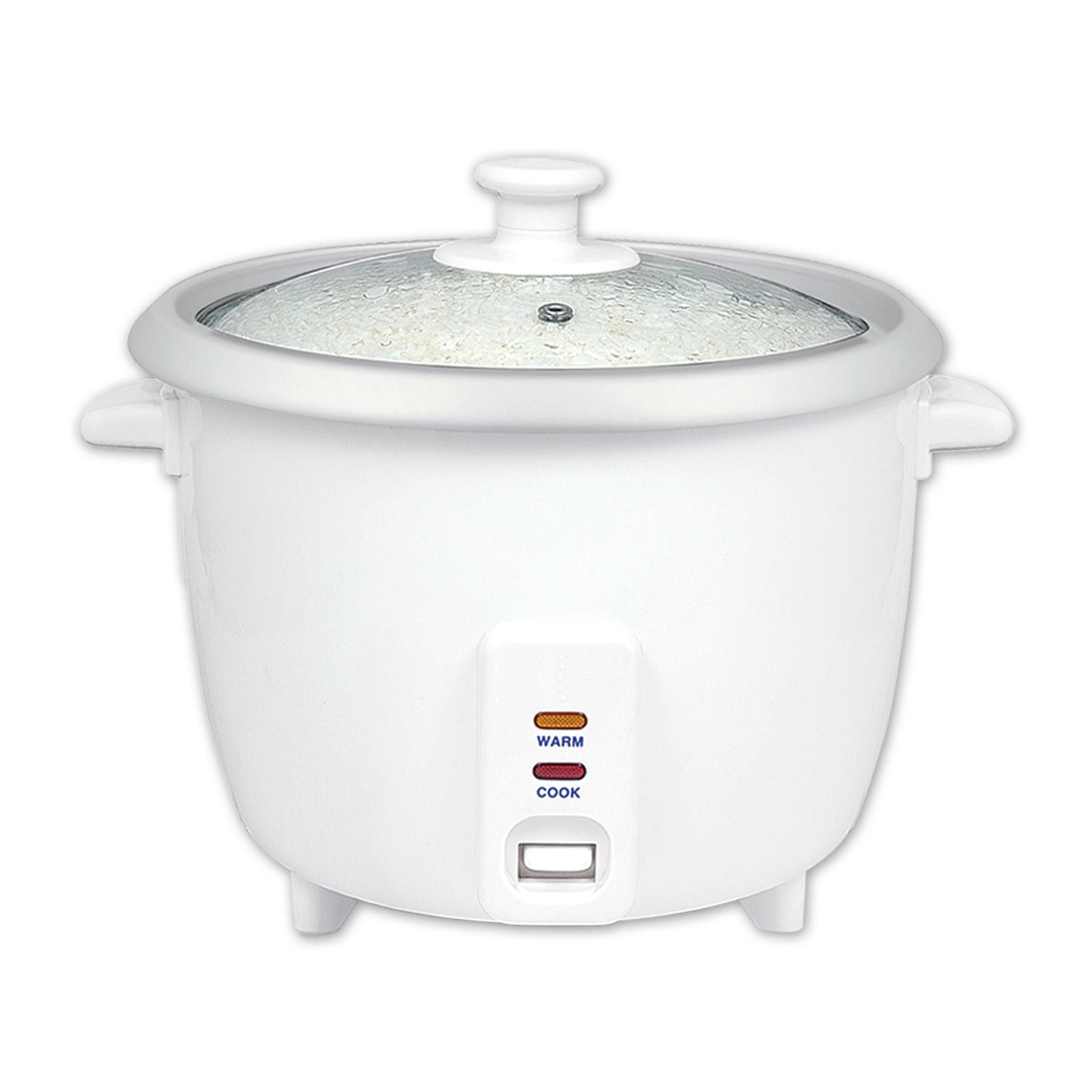 White Automatic Rice Cooker  Warmer Electric 16 Cups 