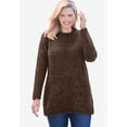 thumbnail image 2 of Woman Within Plus Size Crewneck Chenille Sweater, 2 of 6