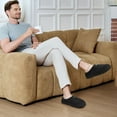 thumbnail image 2 of Ecetana Men's Slippers Slip On Memory Foam House Slippers Comfy Warm Winter Home Shoes, 2 of 7