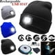 thumbnail image 2 of Gorro con luz LED Unisex, gorro de punto con lámpara de cabeza, linterna recargable por USB, gorros de pesca, 2 of 4