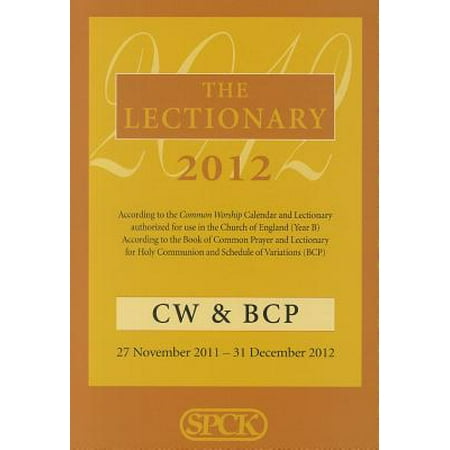 - The Lectionary 2012 - Common Worship and Book of Common Prayer (Paperback)
