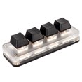 thumbnail image 1 of Clavier Mini Touches USB, Clavier Programmable Bricolage avec Bouton Personnalisé, Clavier Mécanique de Programmation de Jeu pour Macros, Clavier Standard OSU à une Main pour Jeux et Bureau, 1 of 8