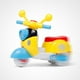 thumbnail image 4 of Motos de juguete, para mayores de 1 año, estimula el desarrollo cerebral, colores aleatorios, ideal como regalo para niños, 4 of 8