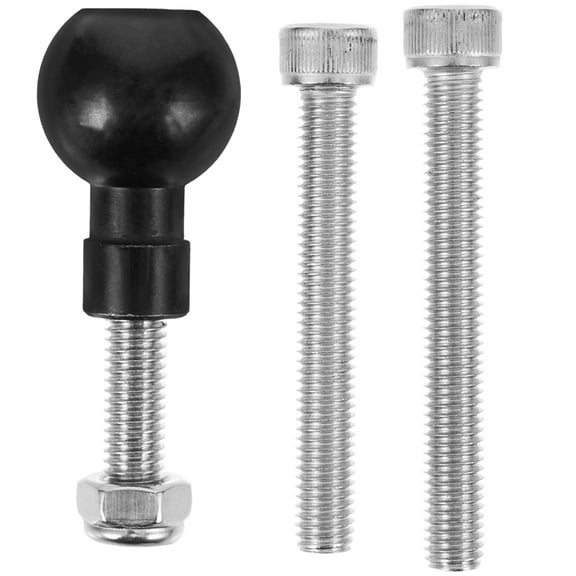 HAKIDZEL 1 Set Motorcycle Handlebar Mirror Mount Clamp with Aluminum Alloy Material for Angle Adjustment