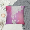 thumbnail image 2 of JEUXUS  Throw Pillow Covers,  Pink Purple Decorative Pillow Cover, Abstract Art Painting Pillow Cases, Modern Accent Cushion Cover for Sofa Couch Bed Chair Living Room, 2 of 5