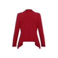 thumbnail image 3 of Women's Casual Long Sleeve Solid Open Blazer Jacket, 3 of 4