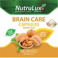 thumbnail image 1 of Brain Care ( 200 mg Bacopa ) Halal Gelatin Free Capsules, 1 of 5