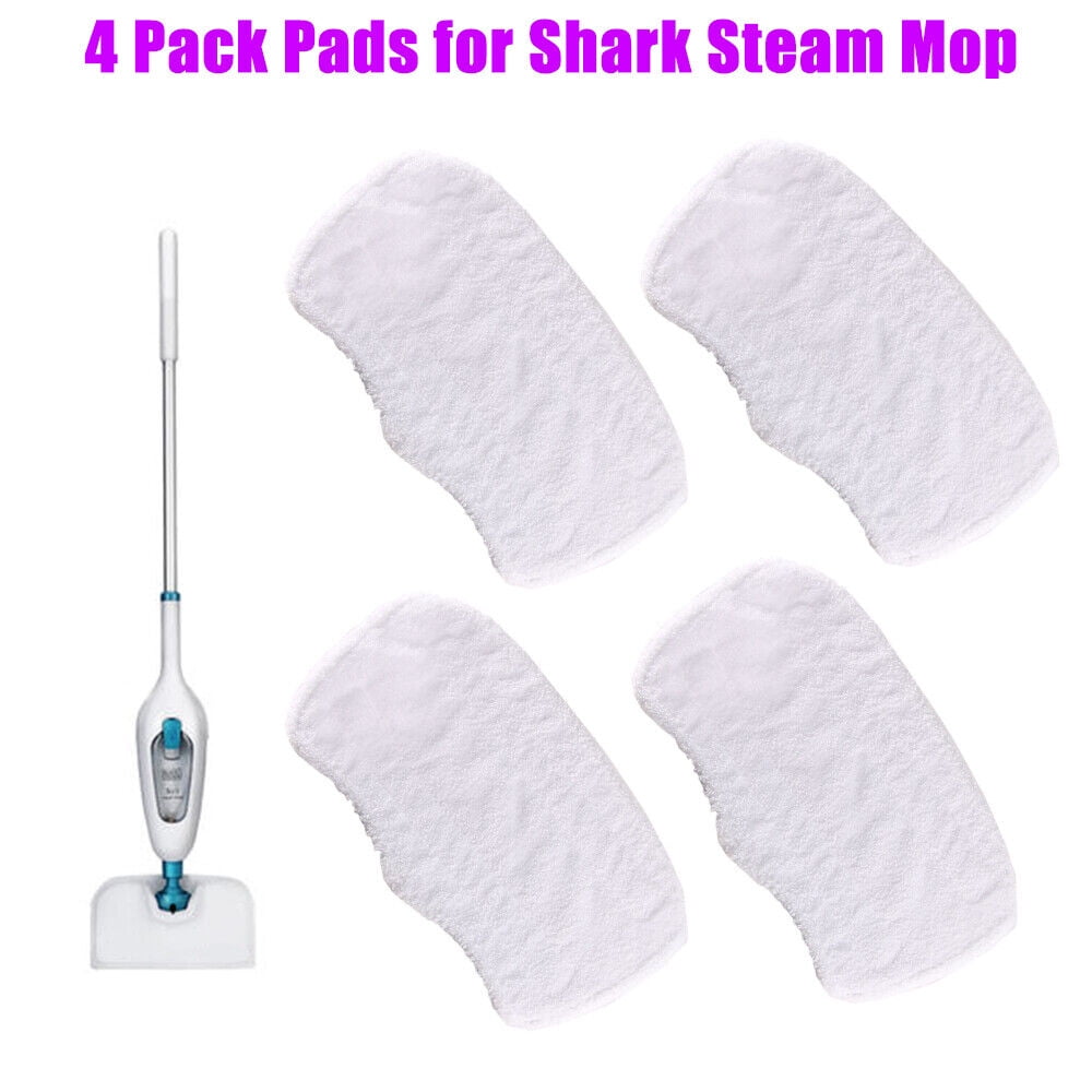 4 PCS Microfiber Replacement Pads For Shark Steam Mop S3251 S3101 XT3010 SE200