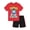 Red, variant on Thomas & Friends Thomas the Train Percy T-Shirt and Basketball Shorts Mesh Outfit Set Toddler to Little Kid