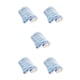 thumbnail image 2 of Methold Felpa The Litter Mat - Lavable a máquina Durable y elegante Cat's Nest Mat Dog Litter Mat Pet Mat Manta Blue Star S 35 * 28 Type2 NO2, 2 of 6