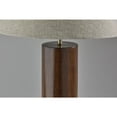 thumbnail image 3 of Canopy Walnut Wood Block Table Lamp, 3 of 5