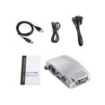 thumbnail image 6 of VGA to BNC Converter, HD VGA to BNC 1920 X for Video Conferencing Home Theater TV Computer Image Conversion 1080 USB Video Converter for HDTV Monitors TVs Computers, 6 of 6