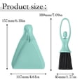 thumbnail image 3 of Mini Dustpan Brush Set, Small Broom for Desk Keyboard, Handheld Quick Cleanup Tools, for Kitchen Table Corner, Pets Nest, Sofa, Table Whisk Brooms Sweep, Dustpan and Brush Combo, 4.6x7 inch, 3 of 7