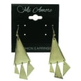 thumbnail image 2 of Gold-Tone Metal Dangle-Earrings, 2 of 2