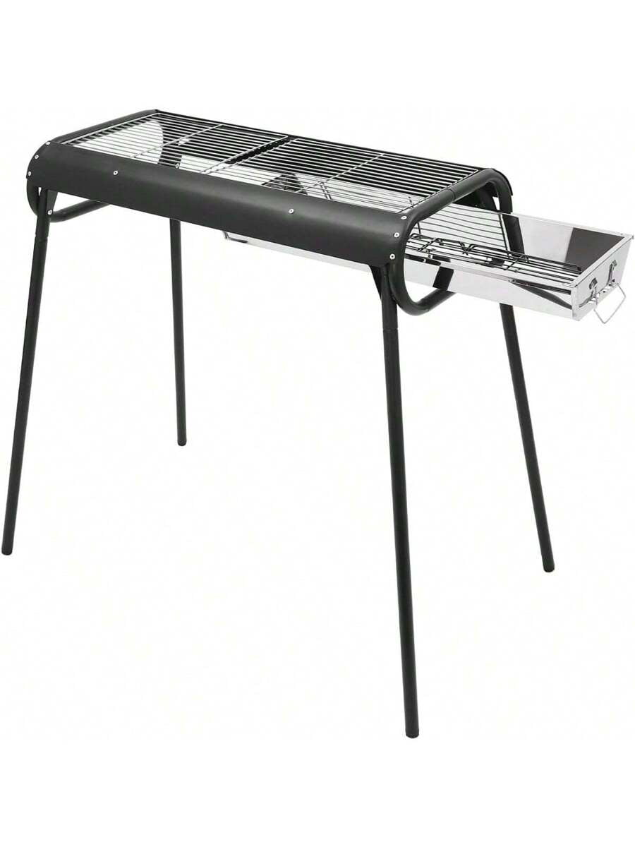 XC  Portable Charcoal Grill, Outdoor BBQ Grill With Storage Bag, Portable BBQ Griddle, ‎Free Standing Large Grills For Camping, Picnic, Gatherings, Party[Best Gift For Family&Friends]