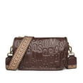 thumbnail image 2 of Cowhide Design Trendy Fashion Alphabet Shoulder Messenger Bag, 2 of 2