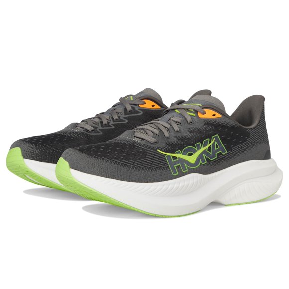 Hoka Espadrille Mach 6 pour Homme, Gris Gravier/asphalte, 8,5
