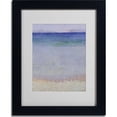 thumbnail image 2 of Trademark Fine Art "The Iles d'Or, 1891-92" Matted Framed Art by Henri Cross, Black Frame, 2 of 3