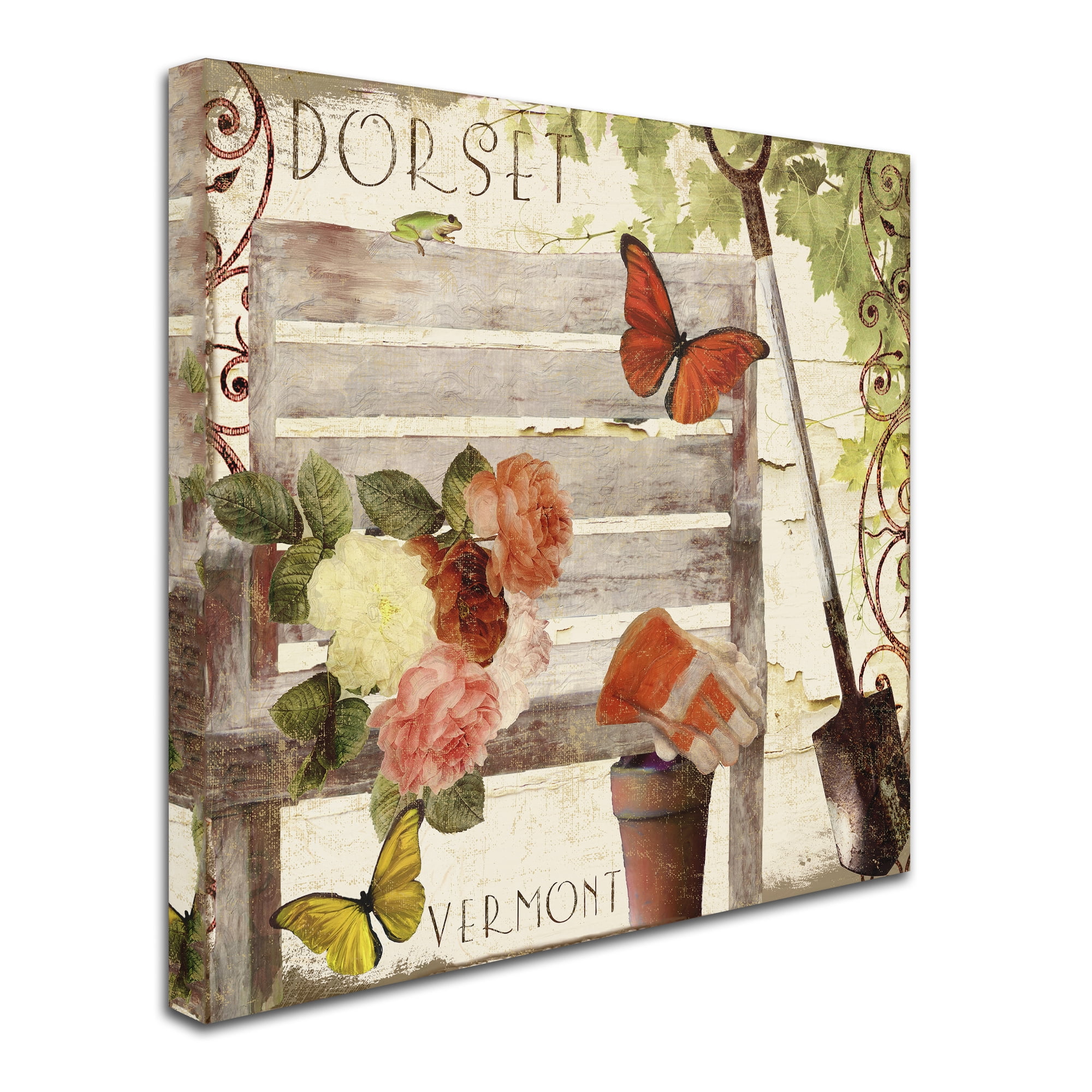 Trademark Fine Art "Vermont Summer IV" Canvas Art by Color Bakery