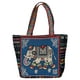 thumbnail image 1 of Bolso de Mano de Estilo Vintage Sunnimix Bolsos de hombro Elefante Azul, 1 of 8