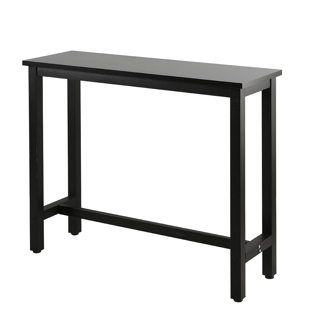 Irene Inevent Solid Metal Frame Industrial Dining Table Multifunctional Desk Home Bar Table