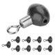 thumbnail image 5 of 10pcs / Paquete de Cuentas de Ejecución Con Rolling S Para Pesca en el Mar y en Agua Dulce, Cuentas de Platlaforma de Polla, para Plataformas Desplizantes, Flotador Marcador, 5 of 7