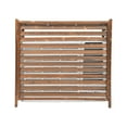 thumbnail image 2 of Denest Air Conditioner Fence Outdoor Wood Privacy Screen Wood AC Covers for Outdoor, 2 of 8