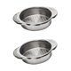 thumbnail image 1 of 2 Uds., Colador de Estaño para Cocina, Colador de Maíz Dulce , Acero Inoxidable,, 1 of 9