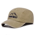 thumbnail image 2 of SAWOBUUN Kids Washed Baseball Cap Unisex Athletic Lightweight Breathable Sun Protection Hat for Outdoor Activity, 2 of 5
