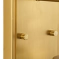 thumbnail image 6 of Spenser Collection One-Light Brushed Gold Industrial Vanity Light, 6 of 9