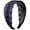 C-Navy, variant on Kelon Elegant Lace Embroidery Wide Headband, Non-slip Toothed Hair Hoop, High Toughness Fixed Hair Accessory, Bow Knot Elastic Fashion Headwear for Daily Party, One Size Heardband